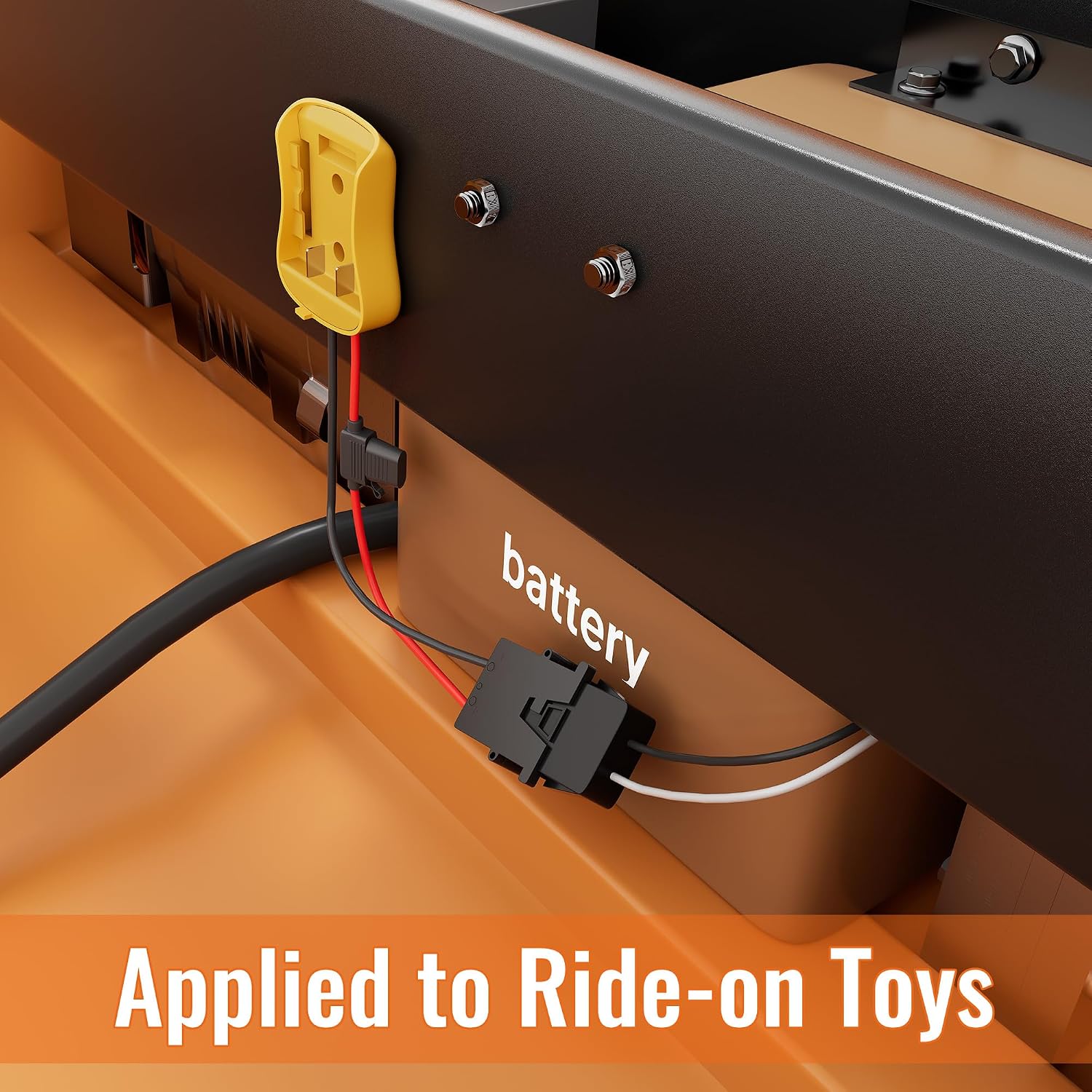 RVBOATPAT 20V Battery Adapter for Power Wheel