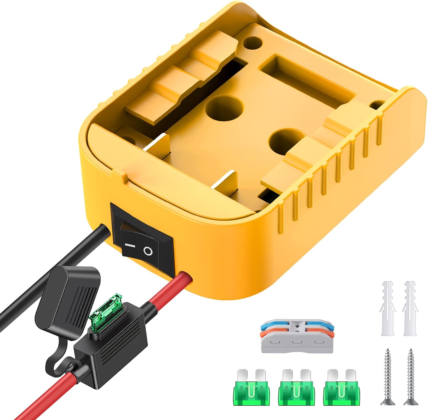 RVBOATPAT 20V Battery Adapter for Power Wheel